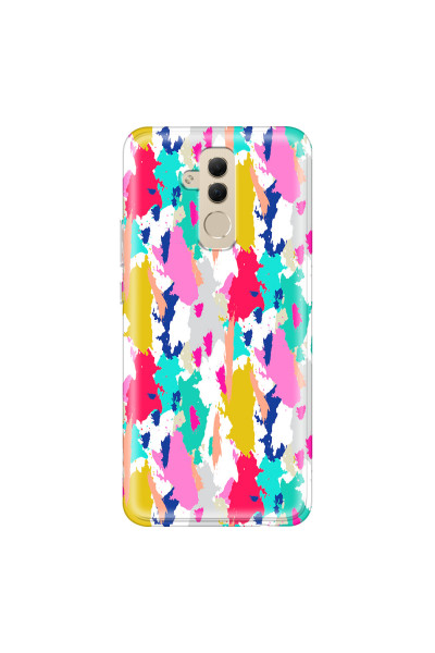 HUAWEI - Mate 20 Lite - Soft Clear Case - Paint Strokes