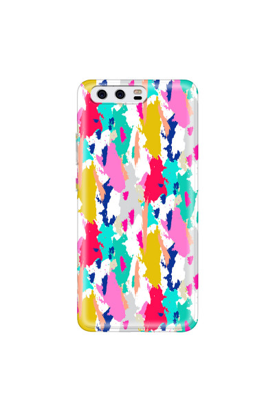 HUAWEI - P10 - Soft Clear Case - Paint Strokes