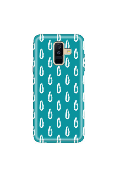 SAMSUNG - Galaxy A6 Plus - Soft Clear Case - Pixel Drops