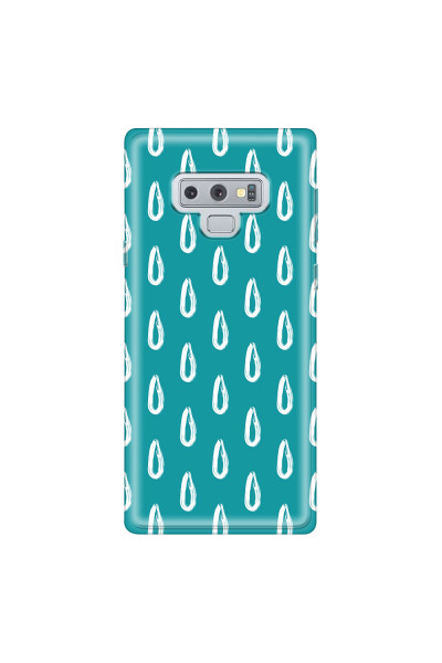 SAMSUNG - Galaxy Note 9 - Soft Clear Case - Pixel Drops