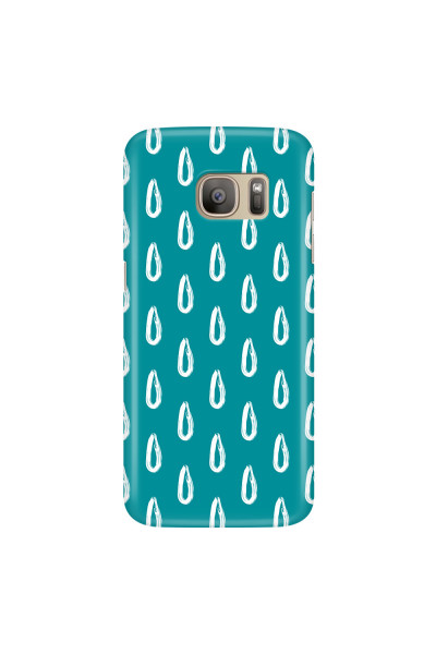 SAMSUNG - Galaxy S7 - 3D Snap Case - Pixel Drops