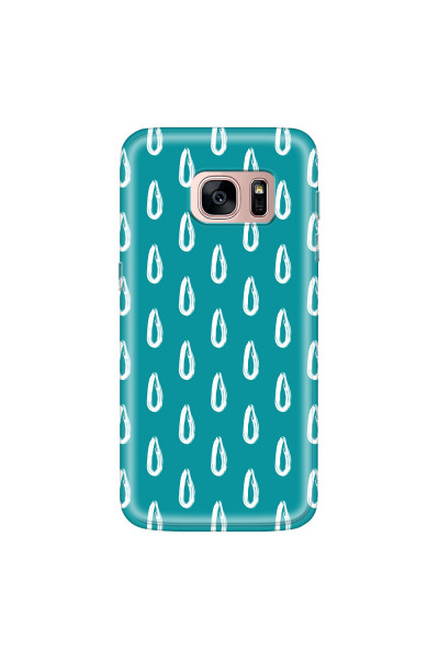 SAMSUNG - Galaxy S7 - Soft Clear Case - Pixel Drops