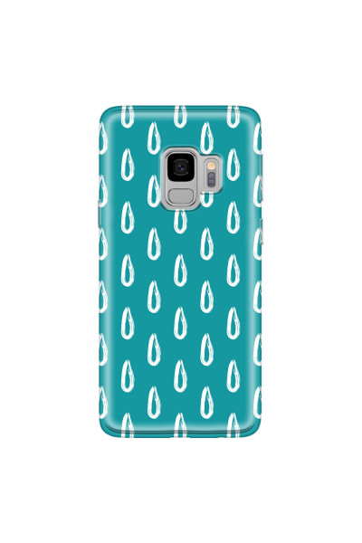 SAMSUNG - Galaxy S9 - Soft Clear Case - Pixel Drops