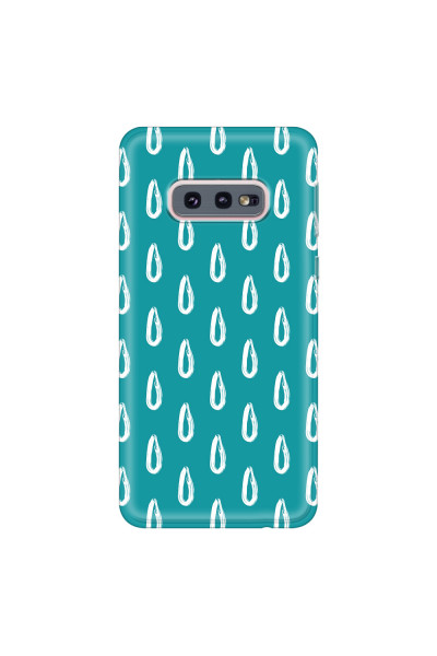 SAMSUNG - Galaxy S10e - Soft Clear Case - Pixel Drops