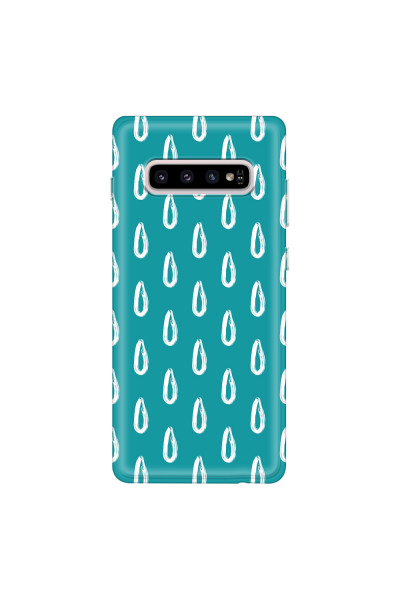 SAMSUNG - Galaxy S10 - Soft Clear Case - Pixel Drops