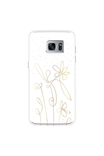 SAMSUNG - Galaxy S7 Edge - Soft Clear Case - Up To The Stars