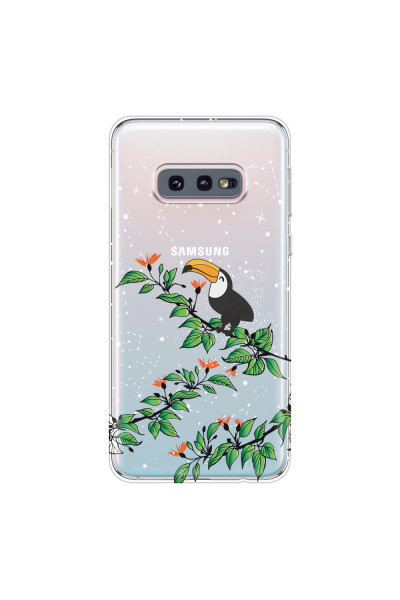 SAMSUNG - Galaxy S10e - Soft Clear Case - Me, The Stars And Toucan