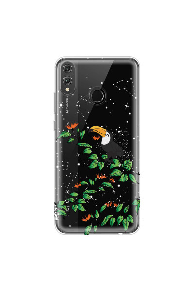 HONOR - Honor 8X - Soft Clear Case - Me, The Stars And Toucan
