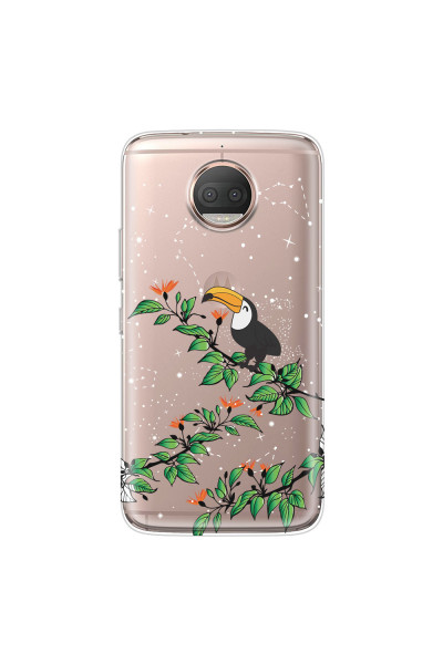 MOTOROLA by LENOVO - Moto G5s Plus - Soft Clear Case - Me, The Stars And Toucan