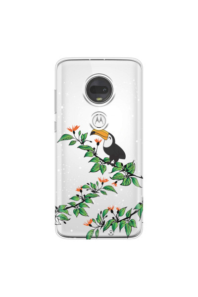 MOTOROLA by LENOVO - Moto G7 - Soft Clear Case - Me, The Stars And Toucan