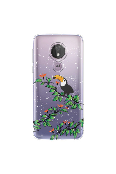 MOTOROLA by LENOVO - Moto G7 Power - Soft Clear Case - Me, The Stars And Toucan