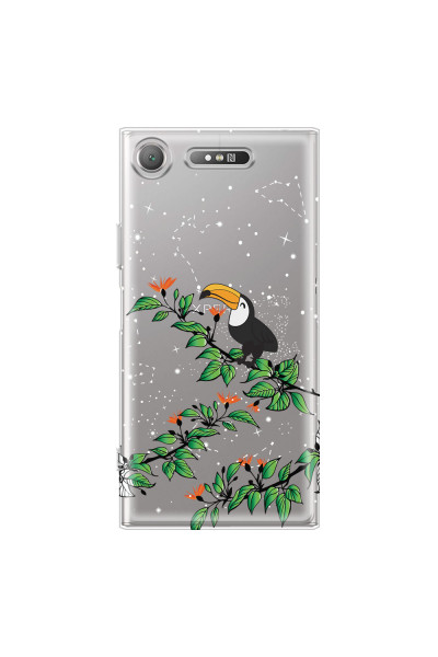 SONY - Sony XZ1 - Soft Clear Case - Me, The Stars And Toucan