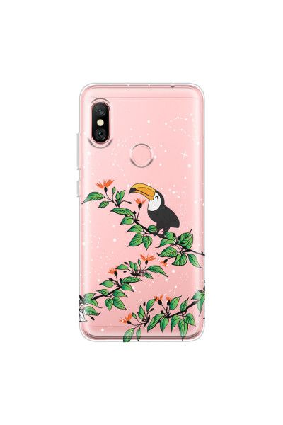 XIAOMI - Redmi Note 6 Pro - Soft Clear Case - Me, The Stars And Toucan
