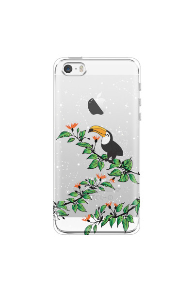 APPLE - iPhone 5S - Soft Clear Case - Me, The Stars And Toucan