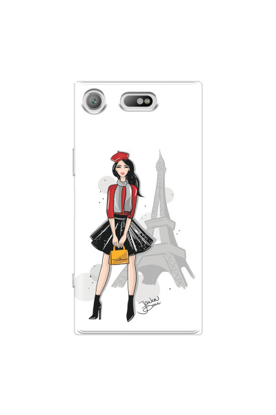 SONY - Sony XZ1 Compact - Soft Clear Case - Paris With Love