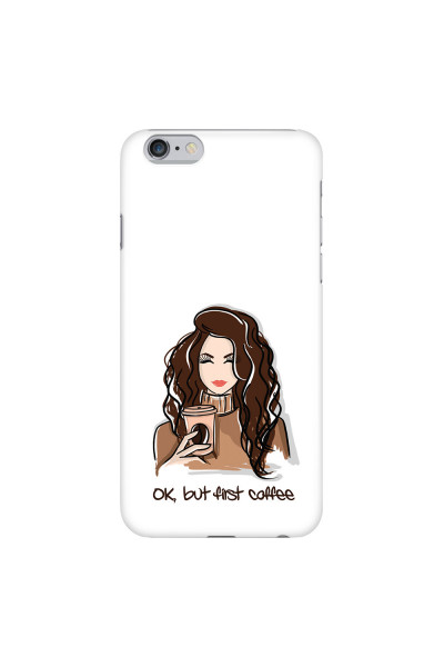 APPLE - iPhone 6S - 3D Snap Case - But First Coffee