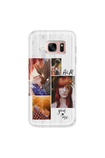 SAMSUNG - Galaxy S7 - Soft Clear Case - Love Arrow Memories