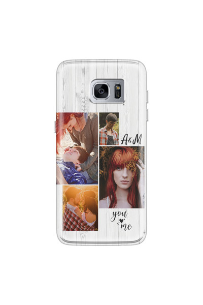 SAMSUNG - Galaxy S7 Edge - Soft Clear Case - Love Arrow Memories