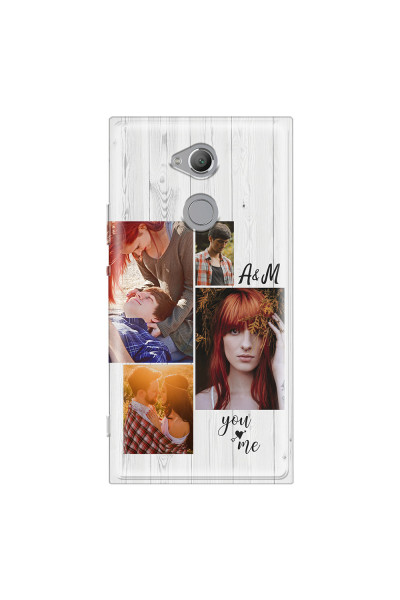 SONY - Sony XA2 Ultra - Soft Clear Case - Love Arrow Memories