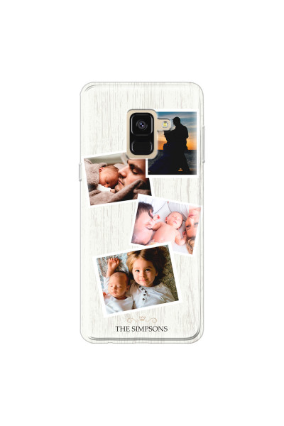 SAMSUNG - Galaxy A8 - Soft Clear Case - The Simpsons