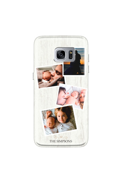 SAMSUNG - Galaxy S7 Edge - Soft Clear Case - The Simpsons
