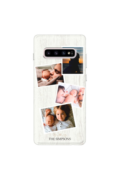 SAMSUNG - Galaxy S10 - Soft Clear Case - The Simpsons