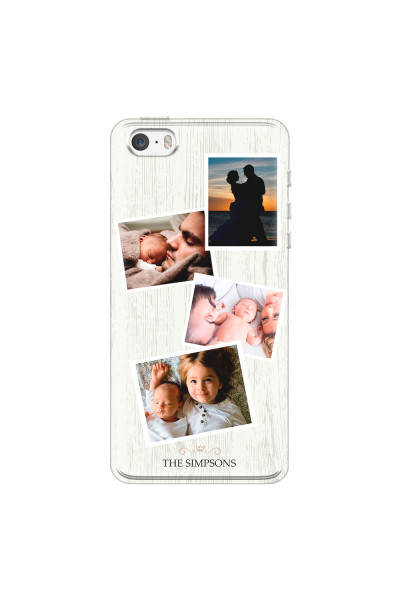 APPLE - iPhone 5S - Soft Clear Case - The Simpsons