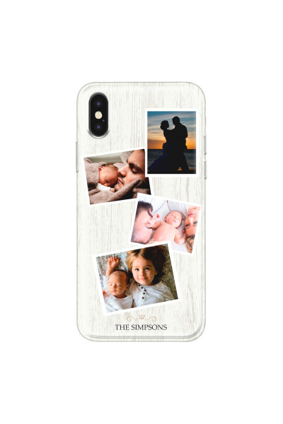 APPLE - iPhone XS Max - Soft Clear Case - The Simpsons