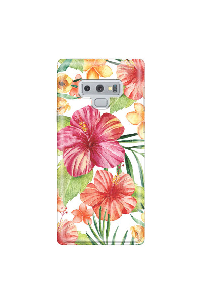 SAMSUNG - Galaxy Note 9 - Soft Clear Case - Tropical Vibes