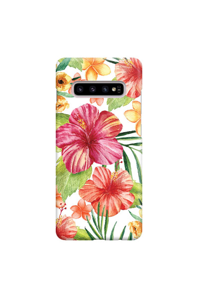 SAMSUNG - Galaxy S10 Plus - 3D Snap Case - Tropical Vibes