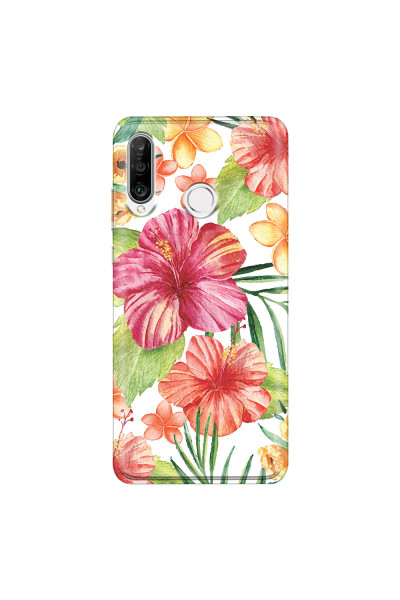HUAWEI - P30 Lite - Soft Clear Case - Tropical Vibes