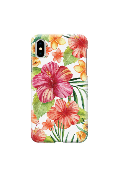 APPLE - iPhone X - 3D Snap Case - Tropical Vibes
