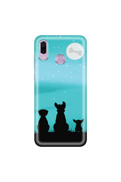 HONOR - Honor Play - Soft Clear Case - Dog's Desire Blue Sky