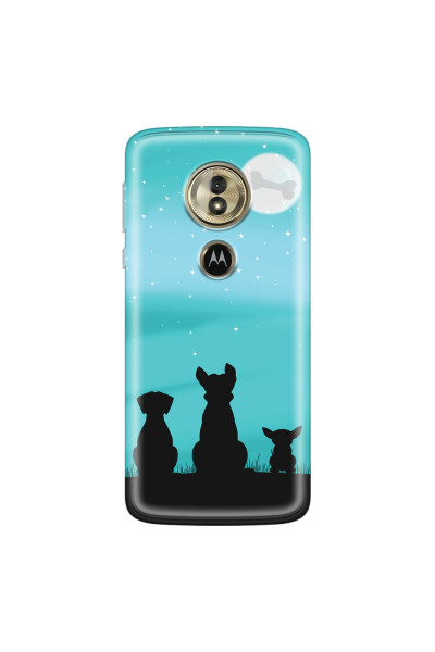 MOTOROLA by LENOVO - Moto G6 Play - Soft Clear Case - Dog's Desire Blue Sky