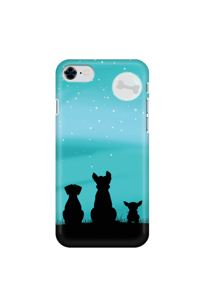 APPLE - iPhone 8 - 3D Snap Case - Dog's Desire Blue Sky