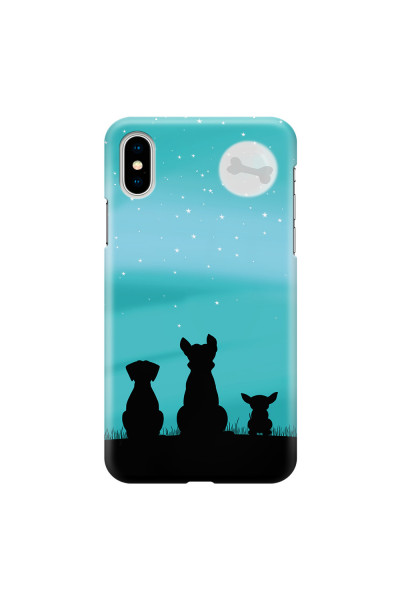 APPLE - iPhone X - 3D Snap Case - Dog's Desire Blue Sky