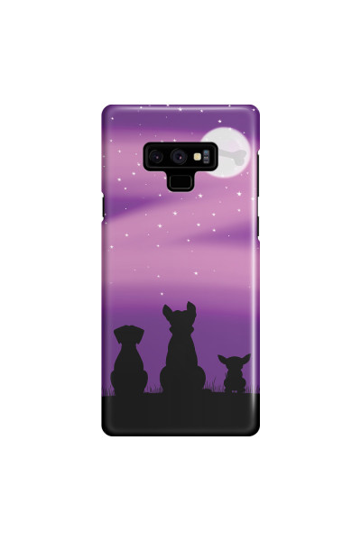 SAMSUNG - Galaxy Note 9 - 3D Snap Case - Dog's Desire Violet Sky