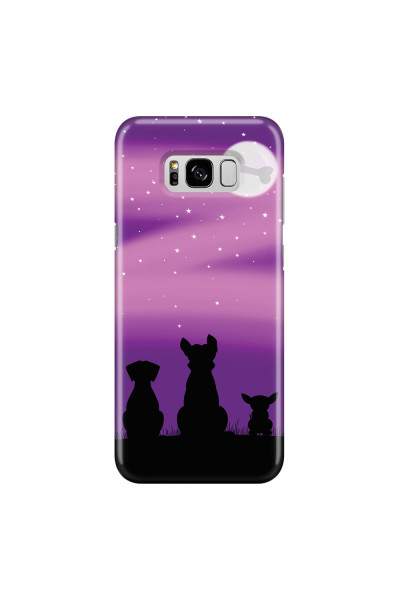 SAMSUNG - Galaxy S8 - 3D Snap Case - Dog's Desire Violet Sky