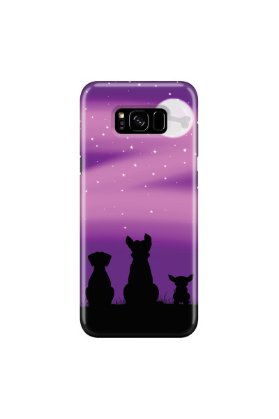 SAMSUNG - Galaxy S8 Plus - 3D Snap Case - Dog's Desire Violet Sky