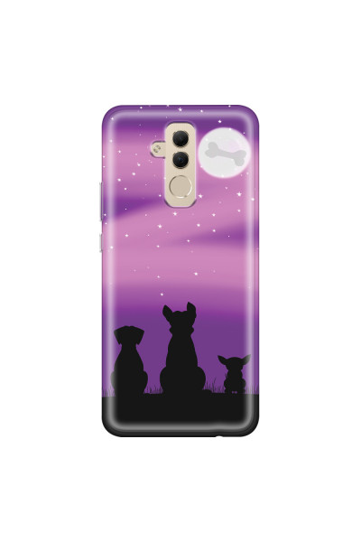 HUAWEI - Mate 20 Lite - Soft Clear Case - Dog's Desire Violet Sky