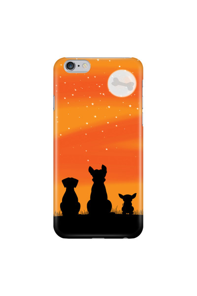 APPLE - iPhone 6S - 3D Snap Case - Dog's Desire Orange Sky