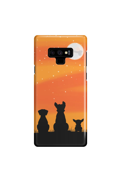 SAMSUNG - Galaxy Note 9 - 3D Snap Case - Dog's Desire Orange Sky