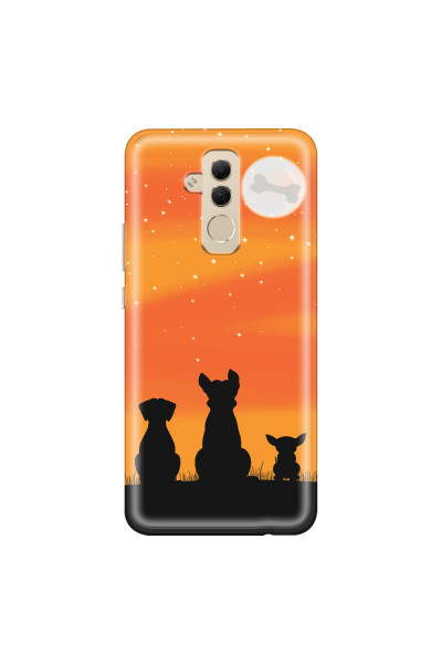 HUAWEI - Mate 20 Lite - Soft Clear Case - Dog's Desire Orange Sky