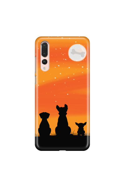 HUAWEI - P20 Pro - 3D Snap Case - Dog's Desire Orange Sky
