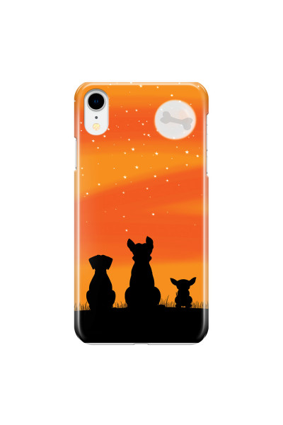 APPLE - iPhone XR - 3D Snap Case - Dog's Desire Orange Sky