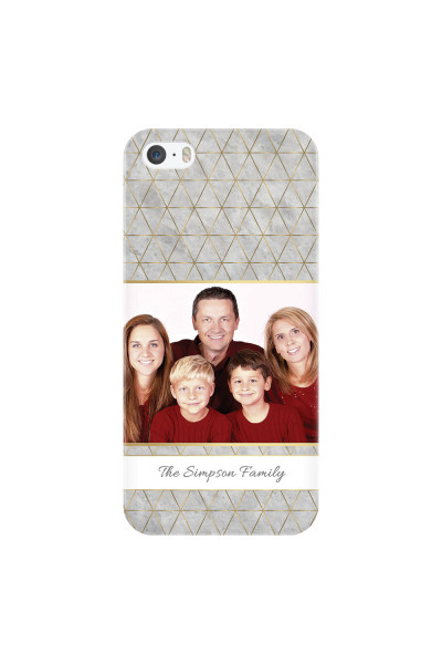 APPLE - iPhone 5S - 3D Snap Case - Happy Family
