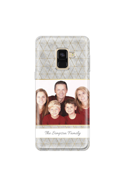 SAMSUNG - Galaxy A8 - Soft Clear Case - Happy Family