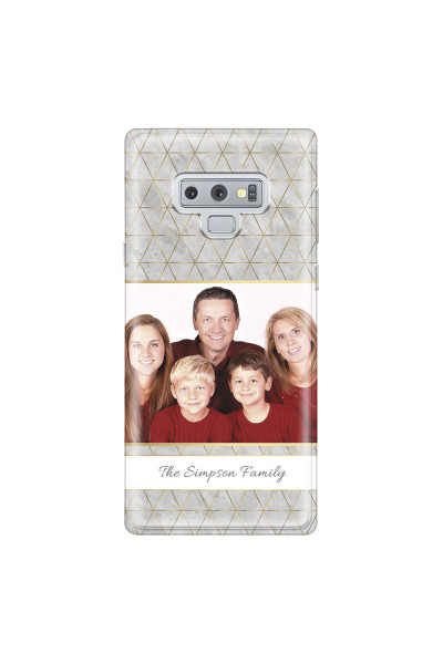 SAMSUNG - Galaxy Note 9 - Soft Clear Case - Happy Family