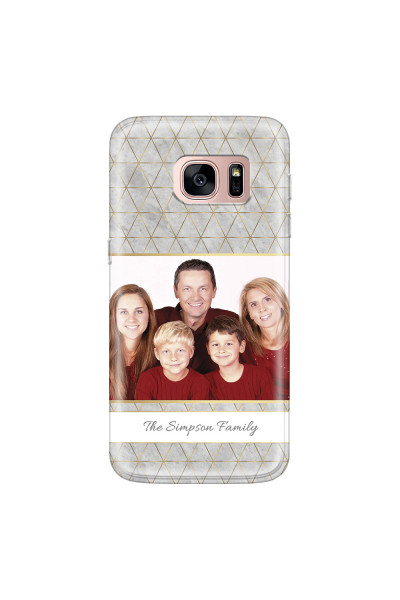 SAMSUNG - Galaxy S7 - Soft Clear Case - Happy Family