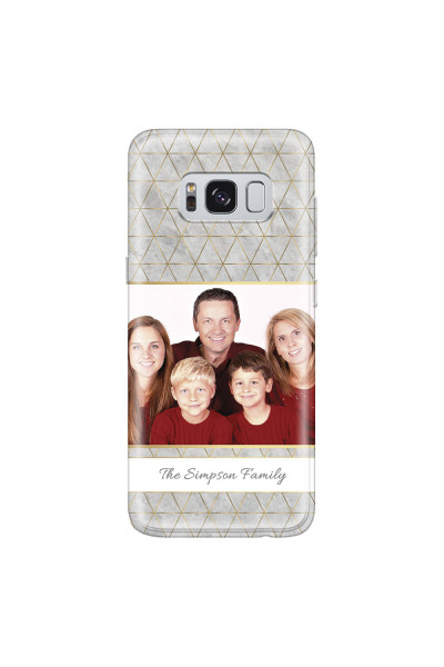 SAMSUNG - Galaxy S8 Plus - Soft Clear Case - Happy Family